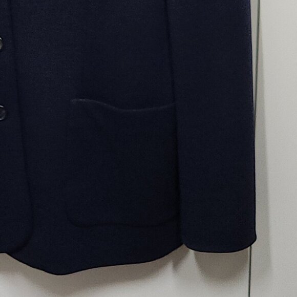 Trussardi Women's Blazer/Jacket Navy Blue Made in Italy - Picture 2 of 13